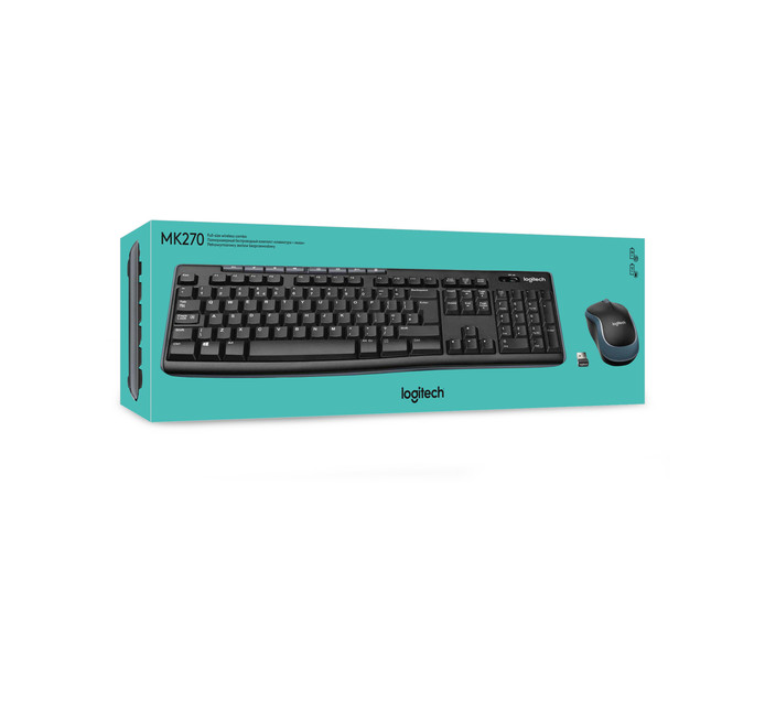 LOGITECH Wireless Desktop MK270 PC Peripherals Peripherals