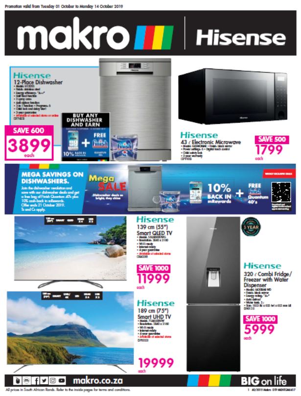Catalogue Appliances Makro Online Site